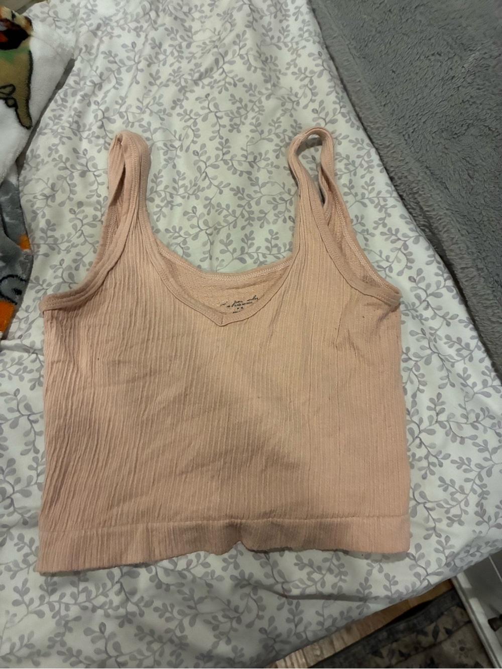 Urban outfitters Ribbed V-Neck Tank Top